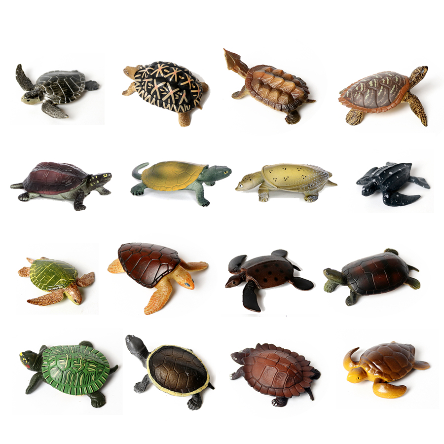 Aquarium Decor - Realistic Miniatures Marine Life Sea Turtle
