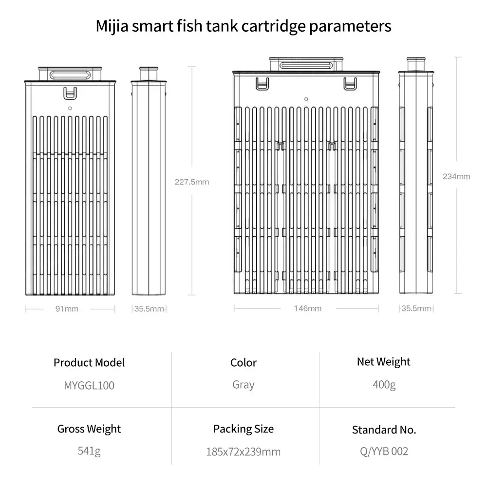 Mijia Fish Tank Filter Cartrid - Xiaomi Aquarium Fish Tank recension och pris