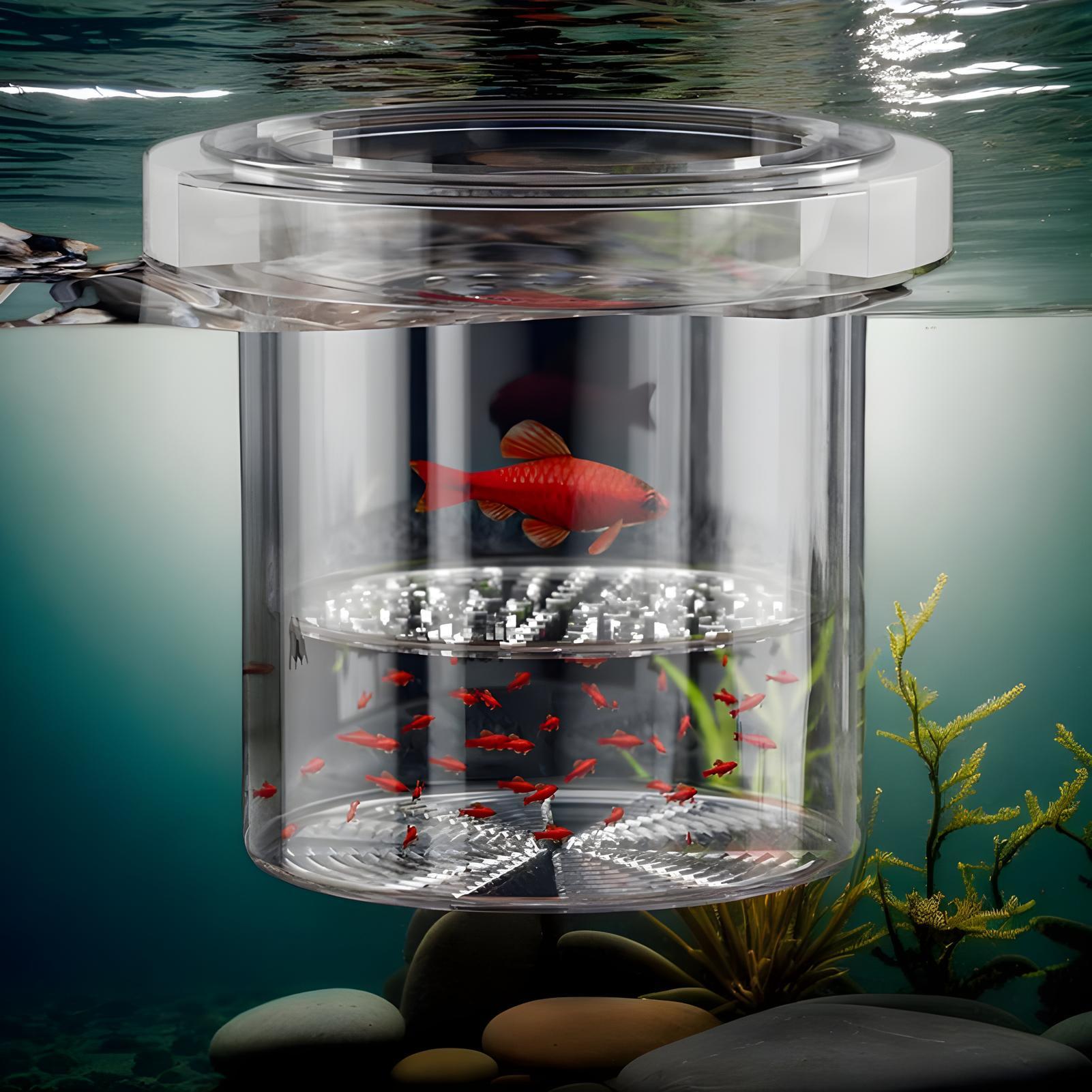 Floating Fish Breeding Isolati - Aquarium Fish Betta recension och pris