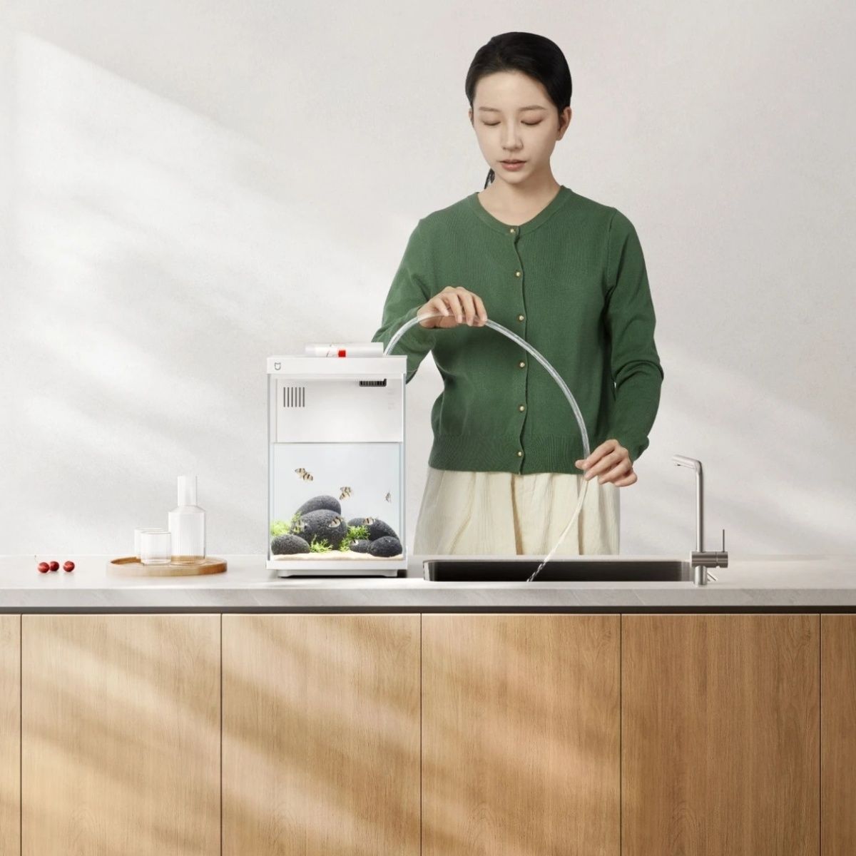 Mijia Smart Desktop Aquarium 1 - Xiaomi Aquarium Fish Tank recension och pris