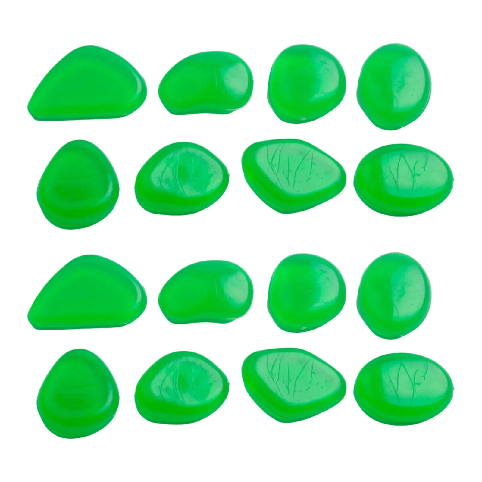 50PCS/Set Glow In The Dark Peb - Fish Aquarium Home recension och pris