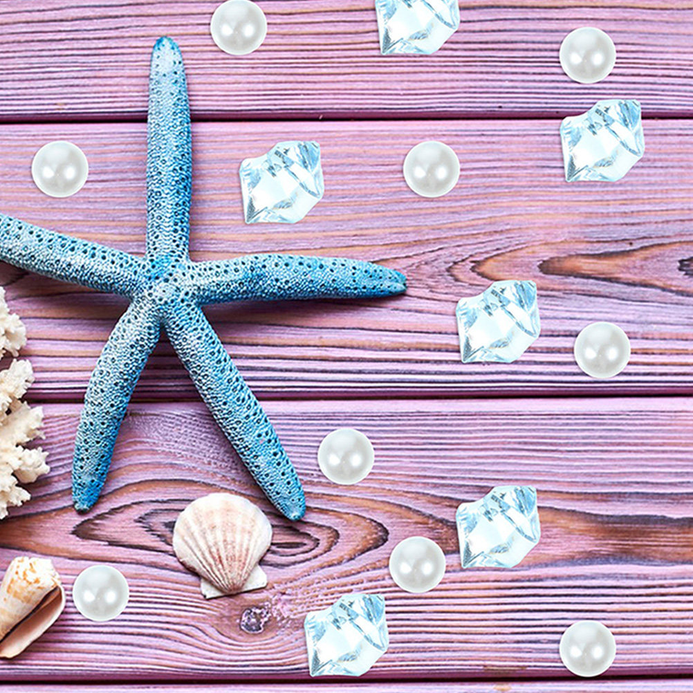 Blue Crushed Plastic Beads Aqu - Aquarium Decor recension och pris