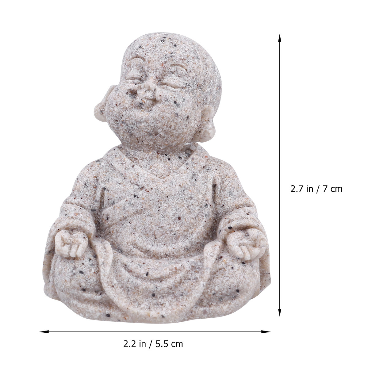 Maitreya Buddha Statue Sandsto - Aquarium Decor recension och pris