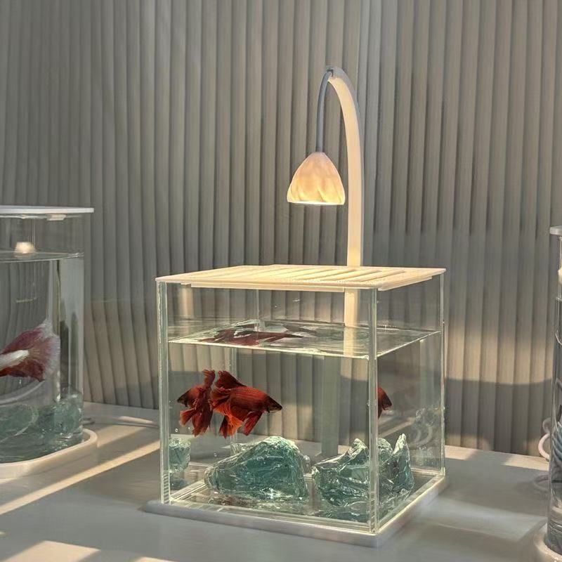Acrylic Aquarium Ice Crystal L - Aquarium Fish Betta recension och pris